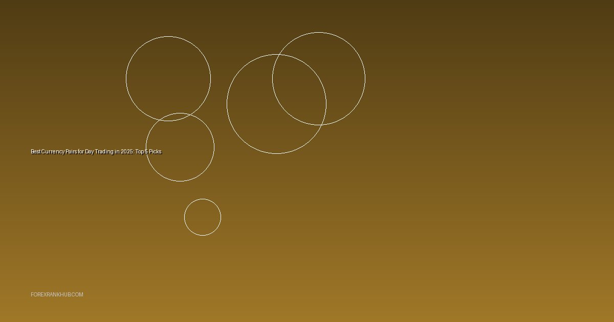 Best Currency Pairs for Day Trading in 2025: Top 5 Picks