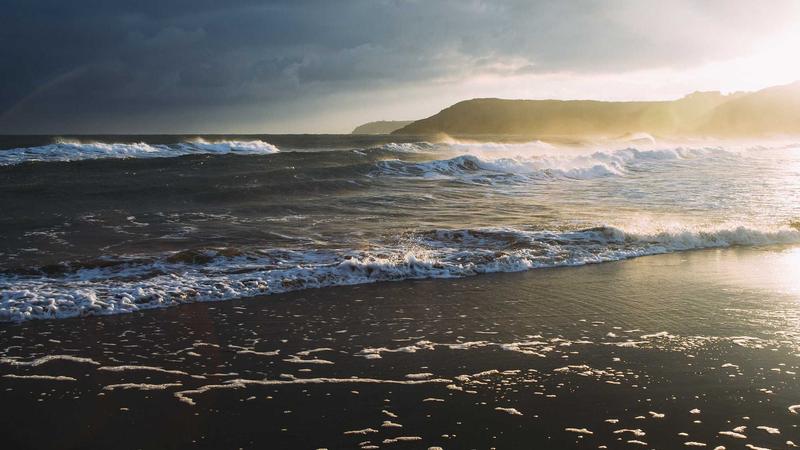 Trader taking a break from the screen